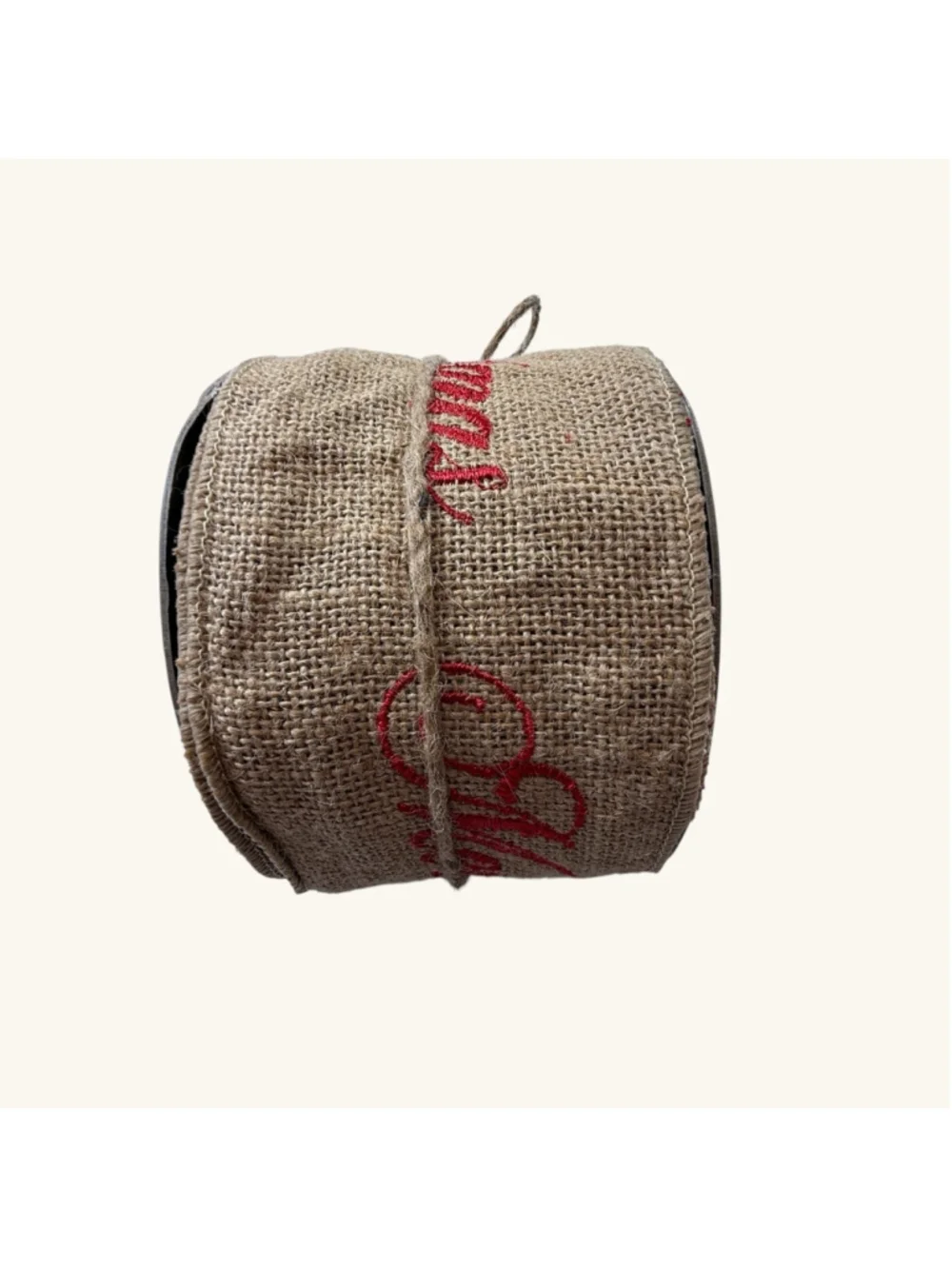 Park Hill Collection Burlap Ribbon 4” x 10 Yards Farmhouse Christmas Decor Craft